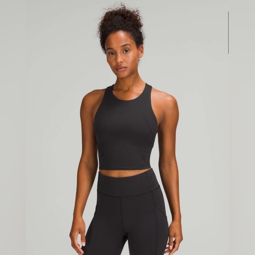 Lululemon Invigorate Training Tank Top In Black Sz 2